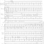 Ivan Eröd, Manuskript - Krokodilslieder Op. 28 / © Musikverlag Doblinger, abgebildet mit freundicher Genehmigung des Verlages