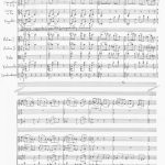 Ivan Eröd, Manuskript – Oktett Op. 71 / © Musikverlag Doblinger, abgebildet mit freundicher Genehmigung des Verlages